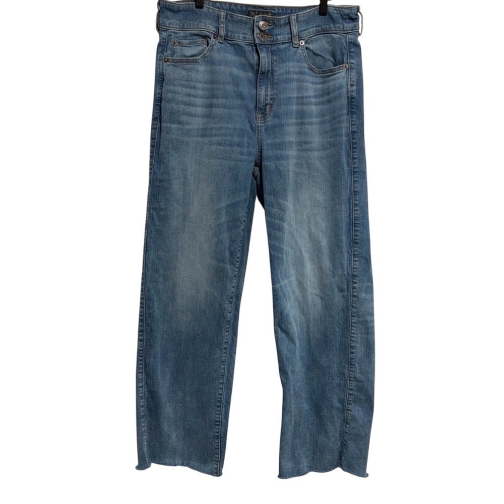 2/$30 Torrid Women’s Wide Leg Light Blue Denim Jeans Stretch